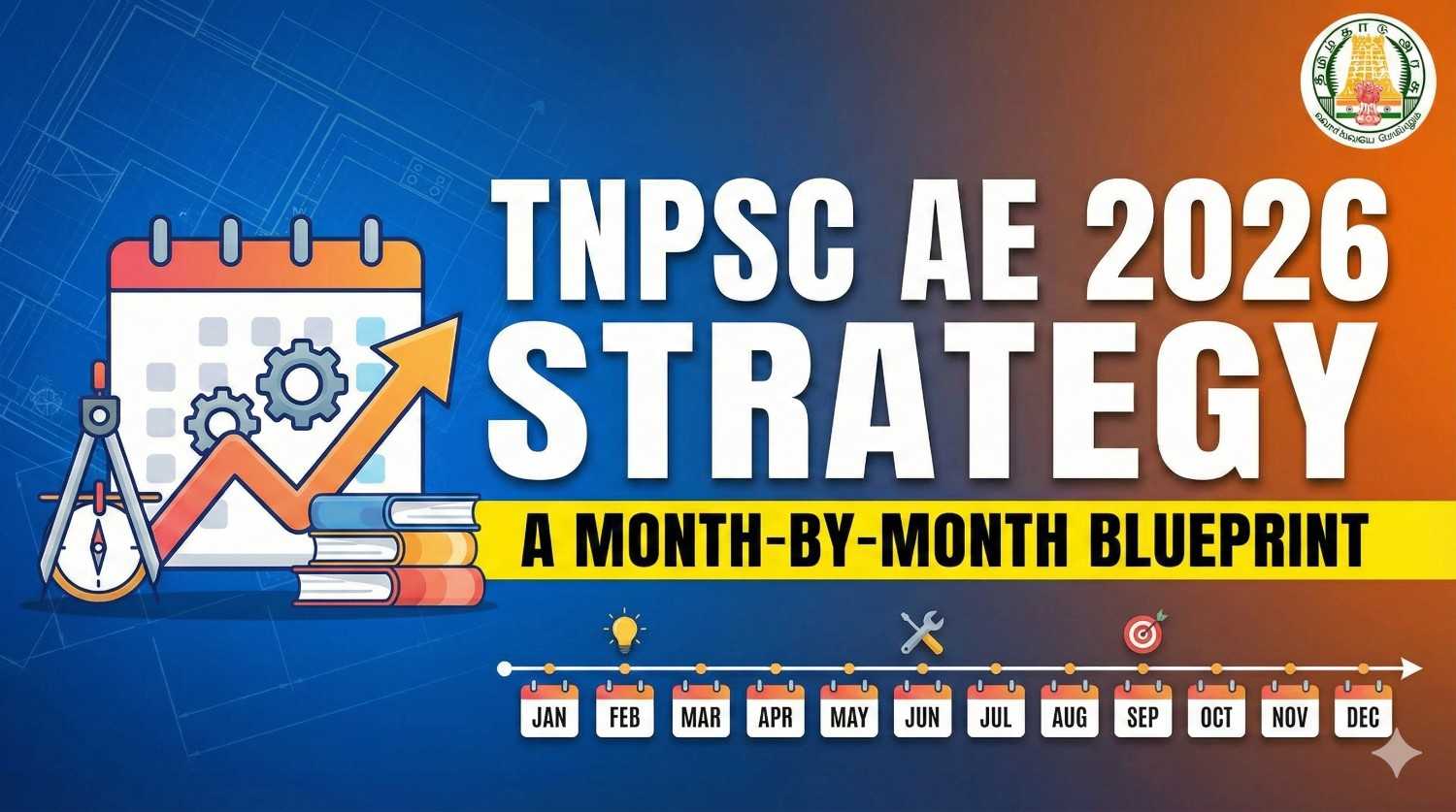 TNPSC AE 2026 Strategy: Month-by-Month Blueprint