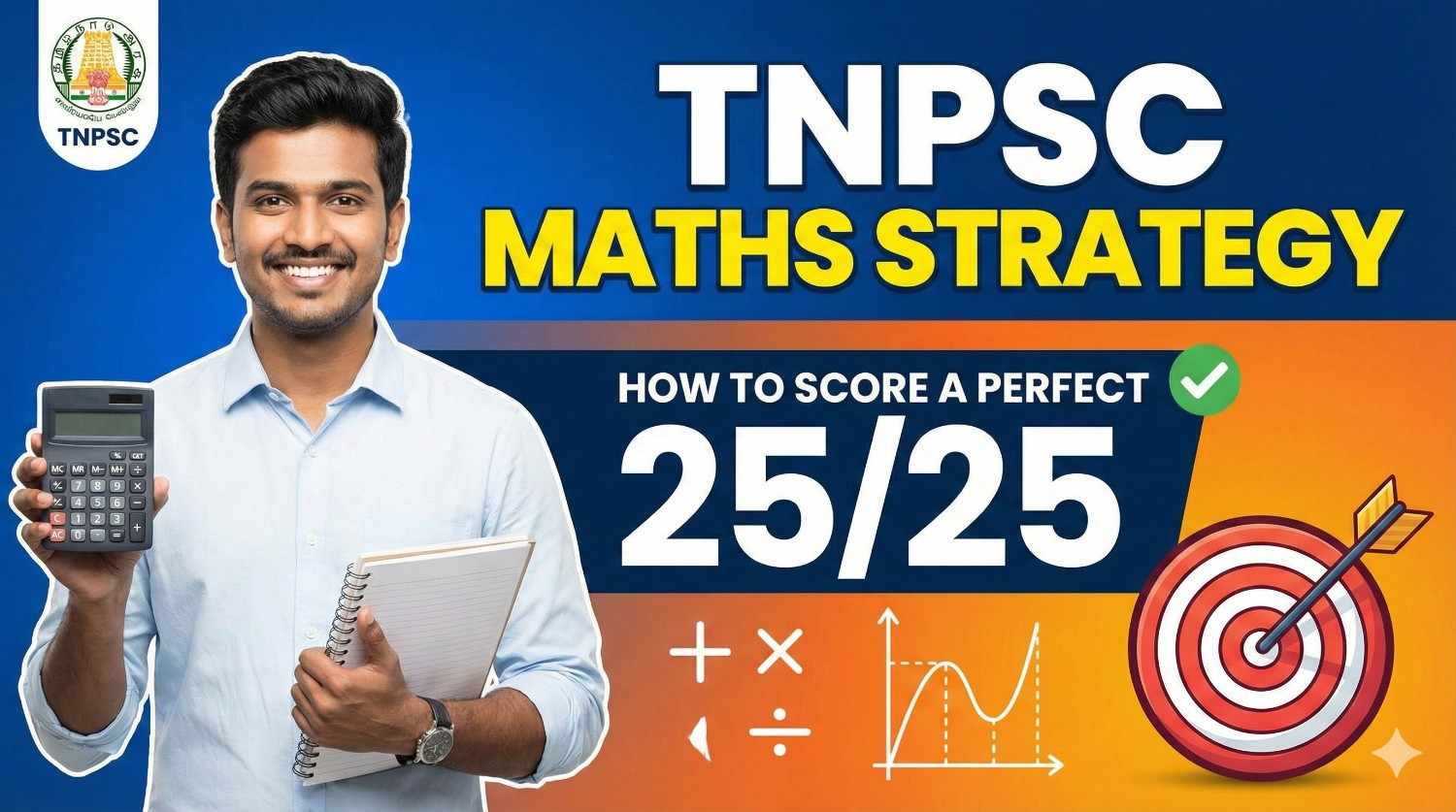 TNPSC Maths Strategy: How to Score a Perfect 25/25
