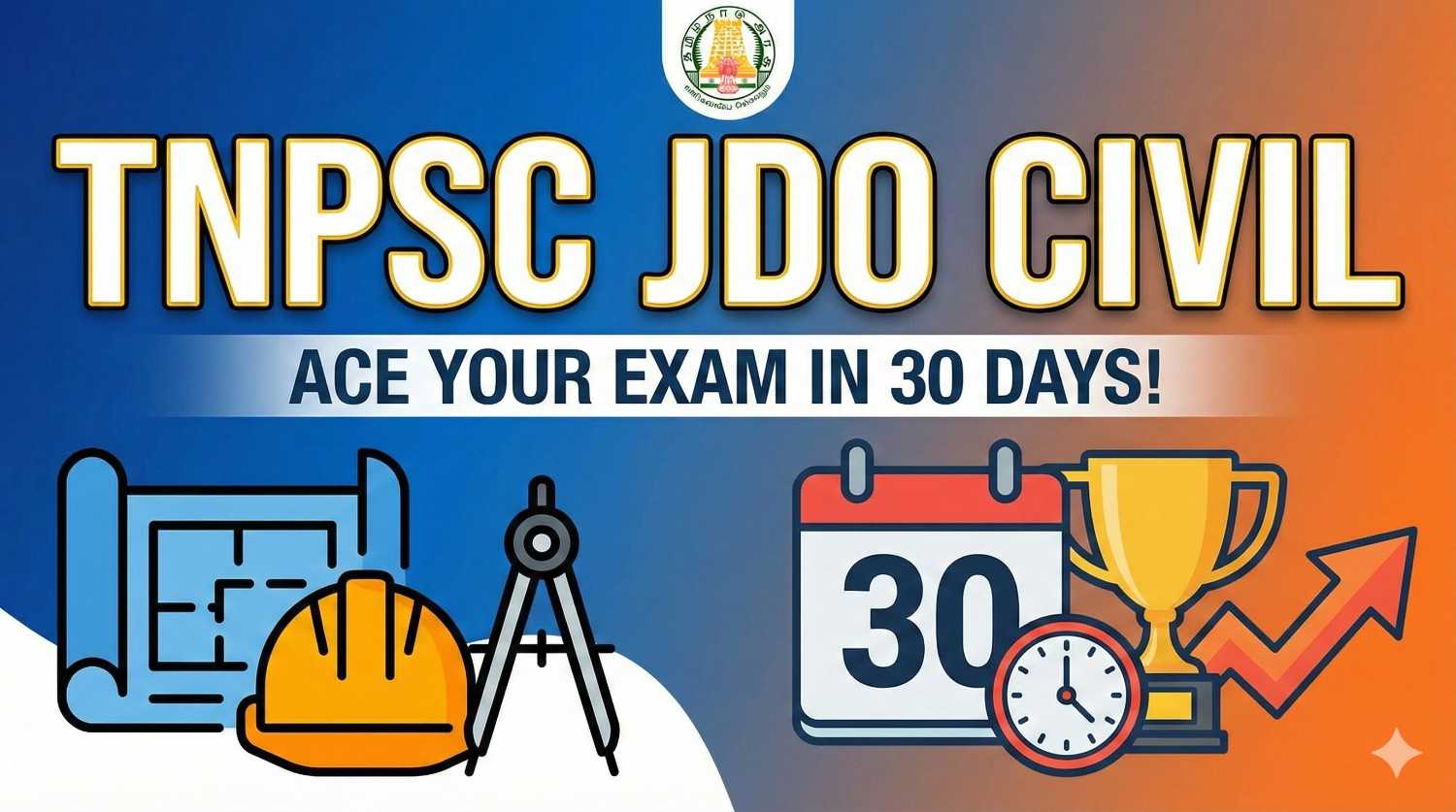 TNPSC JDO Civil: Ace Your Exam in 30 Days!