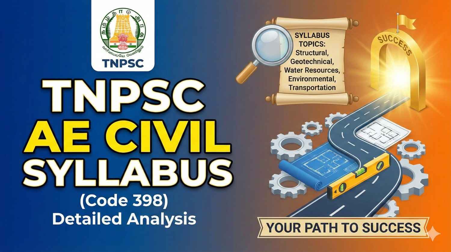TNPSC Civil Engineering Syllabus: Full Guide (Code 398)