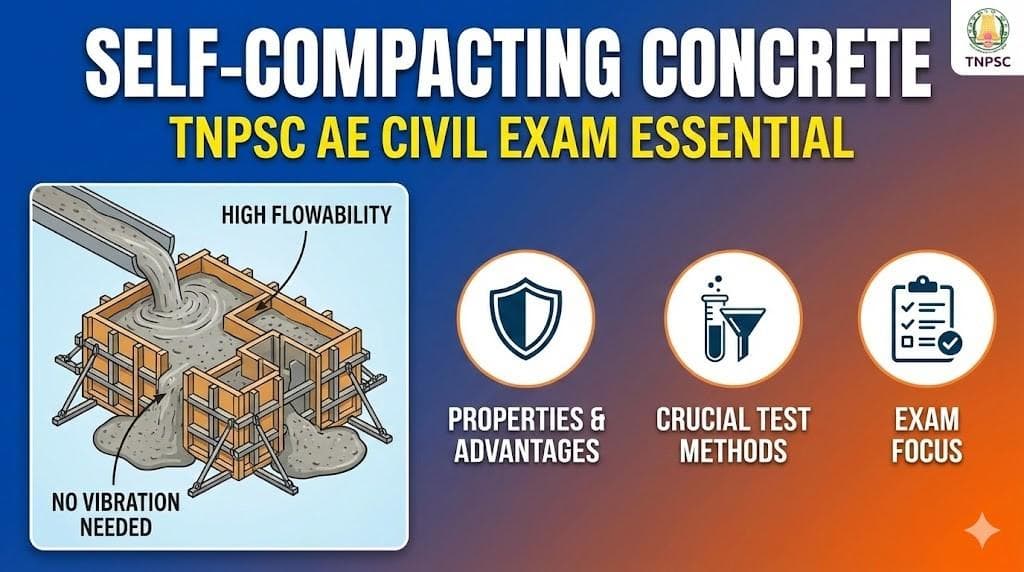 Self-Compacting Concrete: TNPSC AE Civil Exam Essential