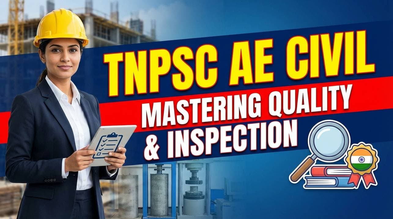 TNPSC AE Civil: Mastering Construction Quality & Inspection